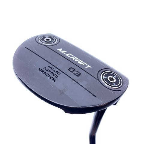 Used Mizuno M-Craft OMOI 03 Black Putter / 35.0 Inches