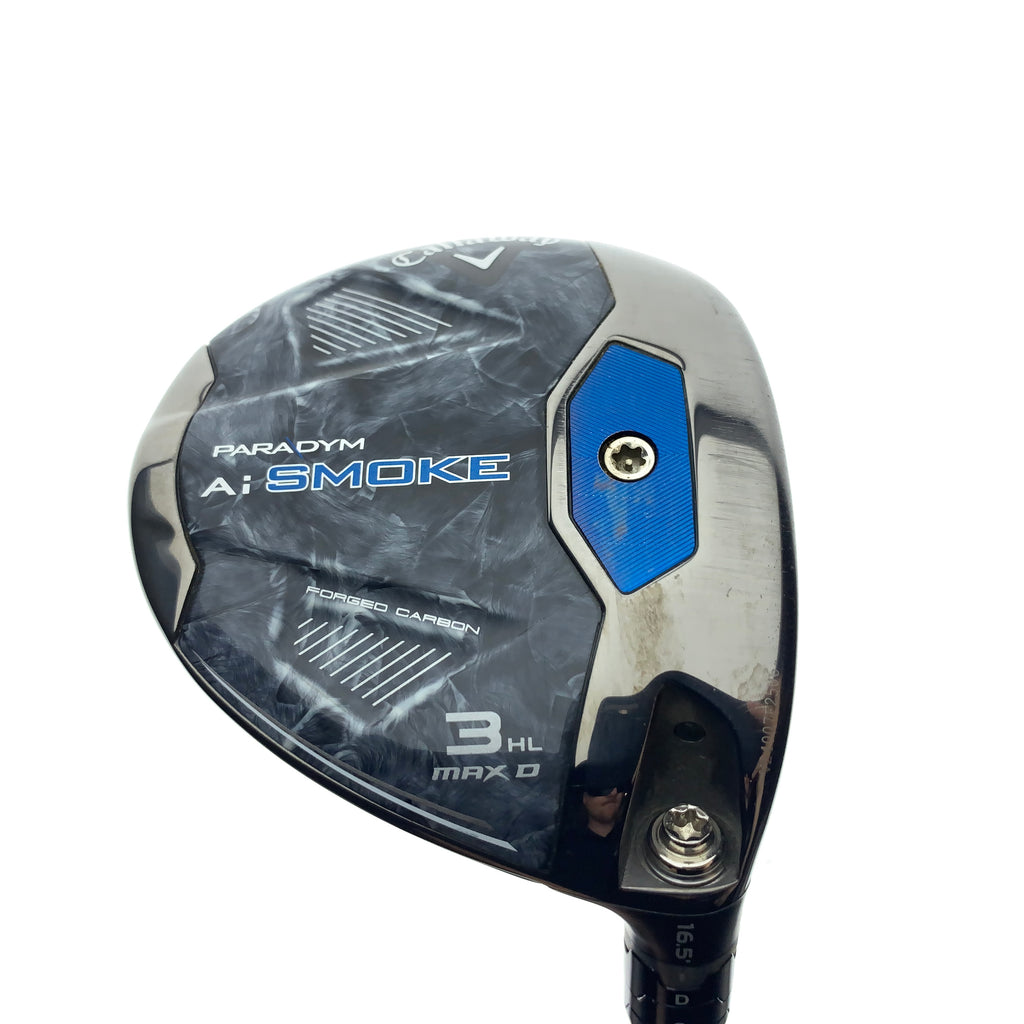 Used Callaway Paradym Ai Smoke MAX D 3 Fairway Wood / 16.5 Degrees / Stiff Flex