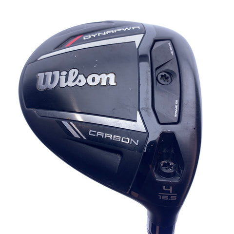 Used Wilson DYNAPWR Carbon 2025 4 Fairway Wood / 16.5 Degrees / Stiff Flex