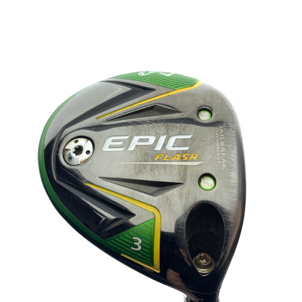 Used Callaway EPIC Flash 3 Fairway Wood / 15.0 Degrees / Stiff Flex