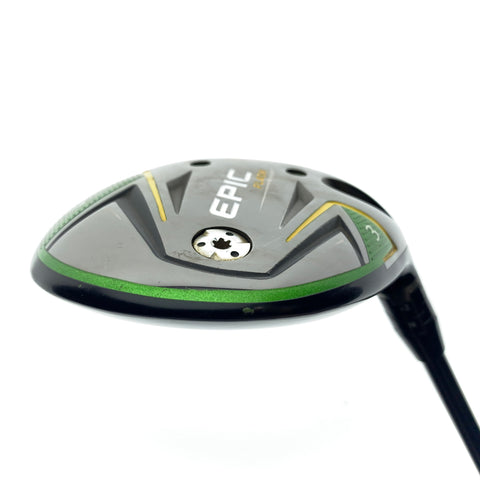 Used Callaway EPIC Flash 3 Fairway Wood / 15.0 Degrees / Stiff Flex
