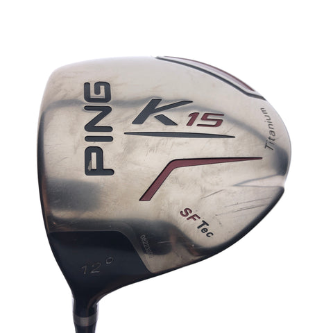 Used Ping K15 Driver / 12.0 Degrees / Regular Flex / Left-Handed