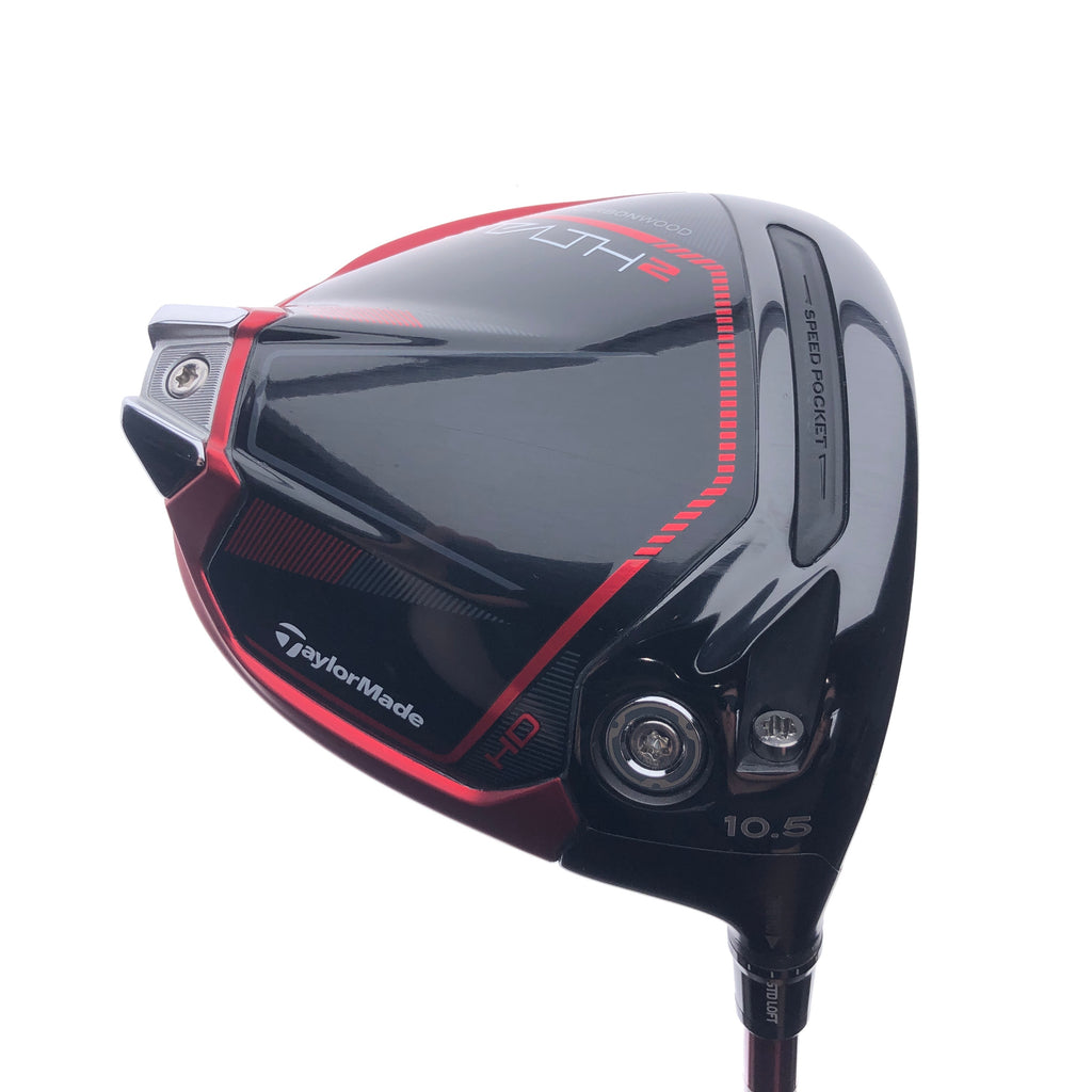 Used TaylorMade Stealth 2 HD Driver / 10.5 Degrees / Regular Flex