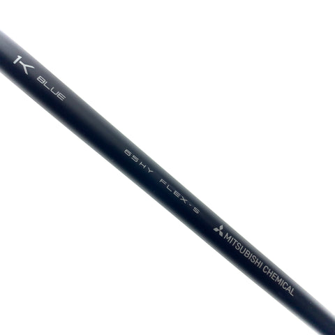 Used Mitsubishi 1K Blue 65 S Rescue / Hybrid / Utility Shaft / Stiff Flex / Tit
