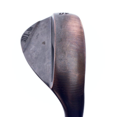 Used TaylorMade Milled Grind Hi-Toe 3 RAW Copper Lob Wedge/60 Degrees/Wedge Flex