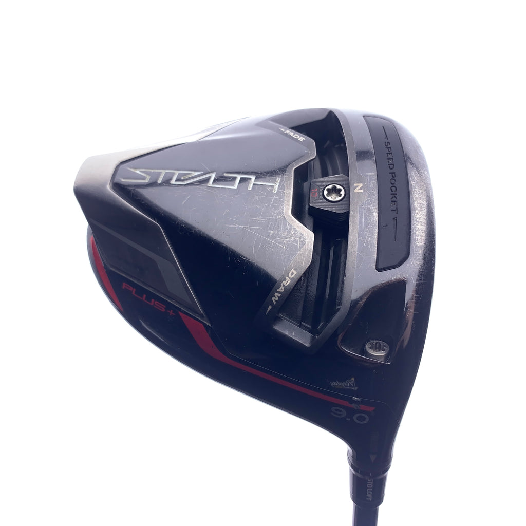 Used TaylorMade Stealth Plus Driver / 9.0 Degrees / Regular Flex