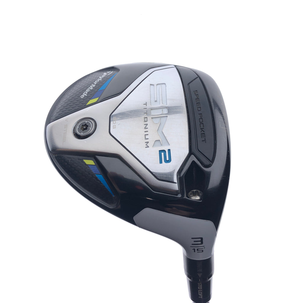 Used TaylorMade Sim2 Titanium 3 Fairway Wood / 15 Degrees / Regular Flex - Replay Golf 