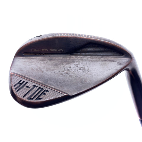 Used TaylorMade Milled Grind Hi-Toe 3 RAW Copper Gap Wedge/52 Degrees/Wedge Flex