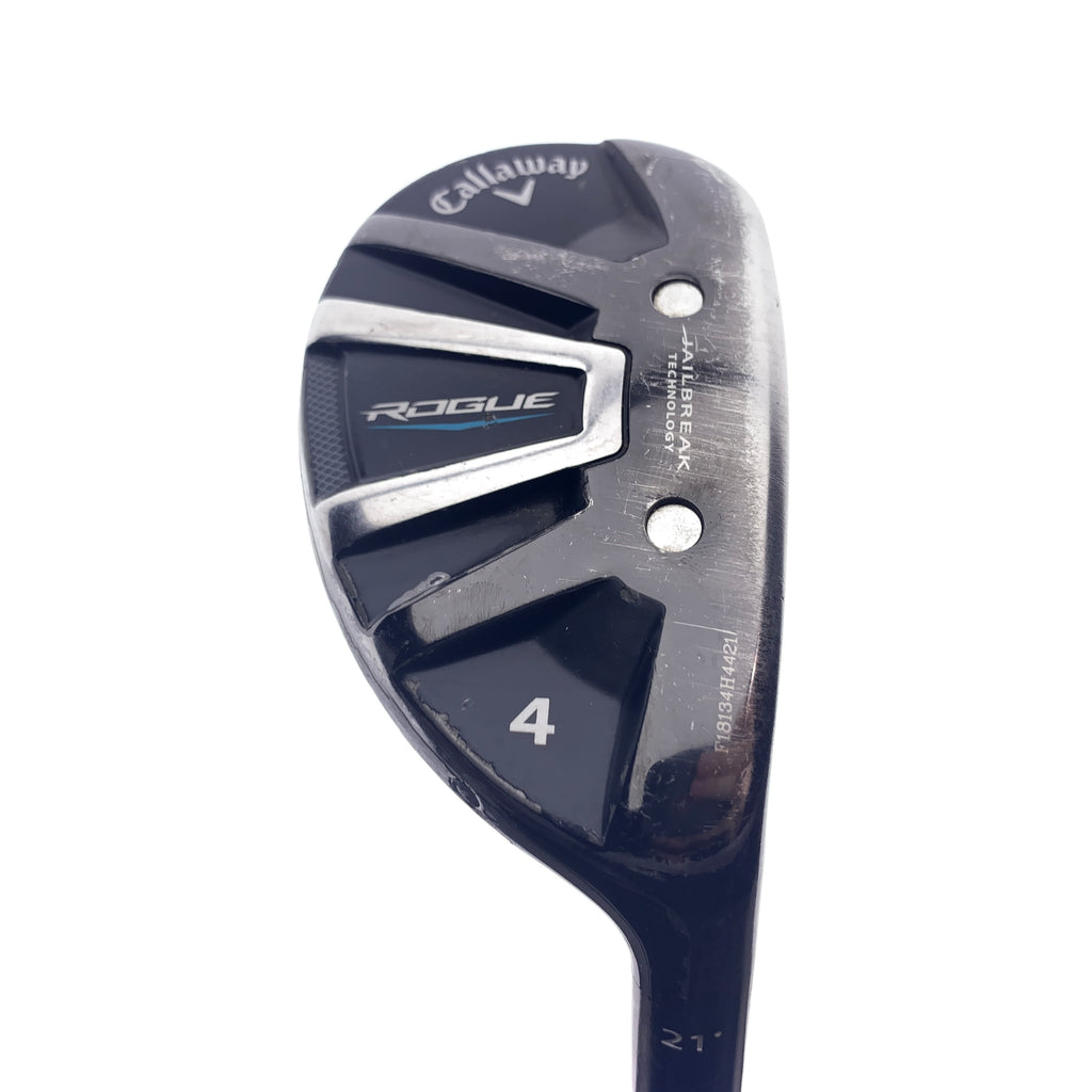 Used Callaway Rogue 4 Hybrid / 21.0 Degrees / Stiff Flex