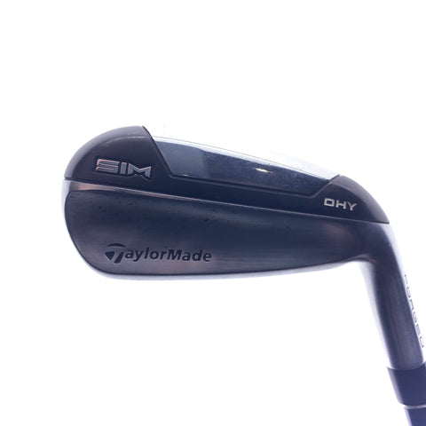 Used TaylorMade Sim DHY 3 Hybrid / 19 Degrees / Stiff Flex