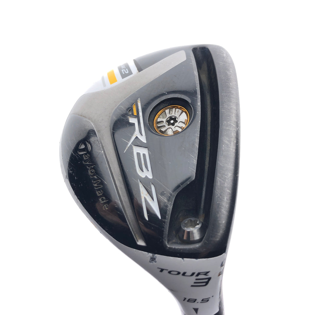 Used TaylorMade RBZ Stage 2 Tour 3 Hybrid / 18.5 Degrees / Regular Flex