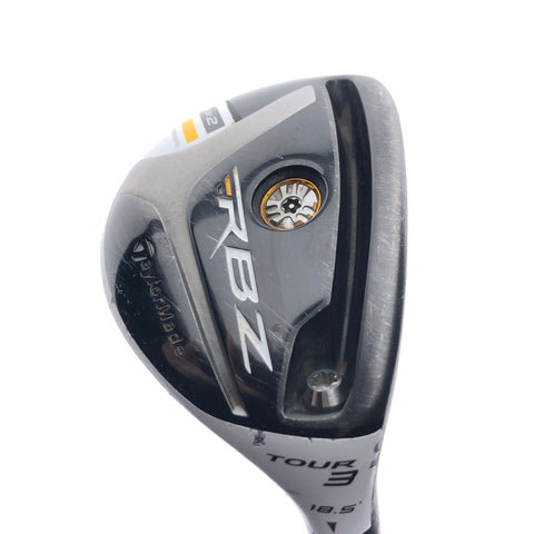 Used TaylorMade RBZ Stage 2 Tour 3 Hybrid / 18.5 Degrees / Regular Flex