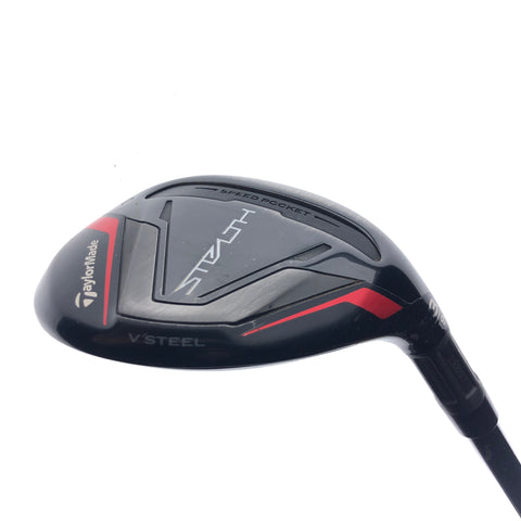 Used TaylorMade Stealth Rescue 3 Hybrid / 19 Degrees / Stiff Flex