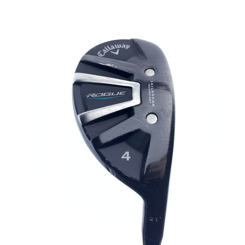 Used Callaway Rogue 4 Hybrid / 21.0 Degrees / Senior Flex