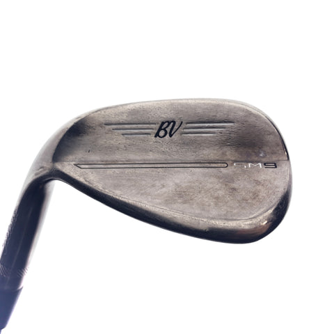 Used Titleist SM9 Brushed Steel Sand Wedge / 54.0 Degrees /Wedge Flex/Left-Hand