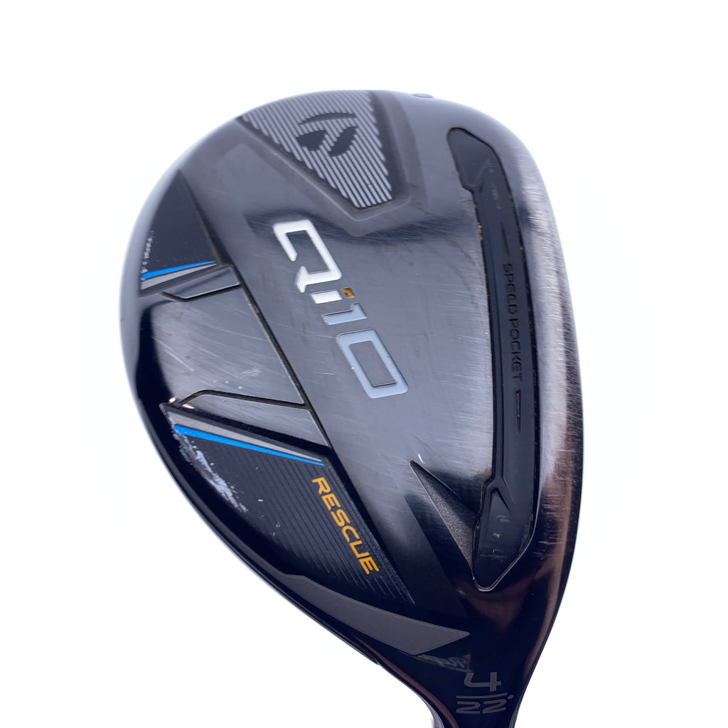 Used TaylorMade Qi10 4 Hybrid / 22.0 Degrees / Regular Flex