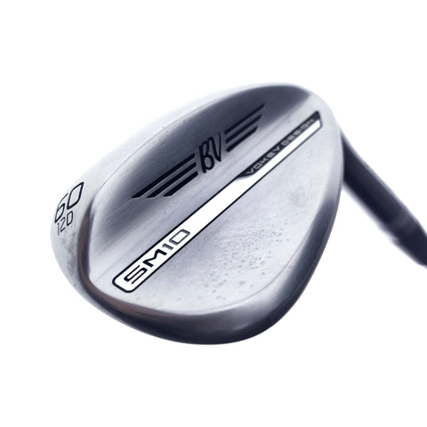 Used Titleist Vokey SM10 Tour Chrome Lob Wedge / 60.0 Degrees / Wedge Flex