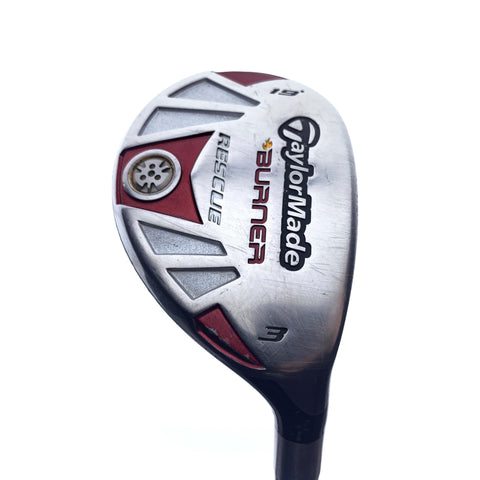 Used TaylorMade Burner Rescue 3 Hybrid / 19.0 Degrees / Regular Flex