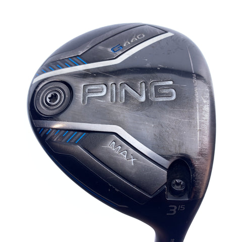 Used Ping G440 Max 3 Fairway Wood / 15.0 Degrees / Regular Flex