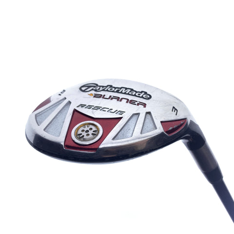 Used TaylorMade Burner Rescue 3 Hybrid / 19.0 Degrees / Regular Flex