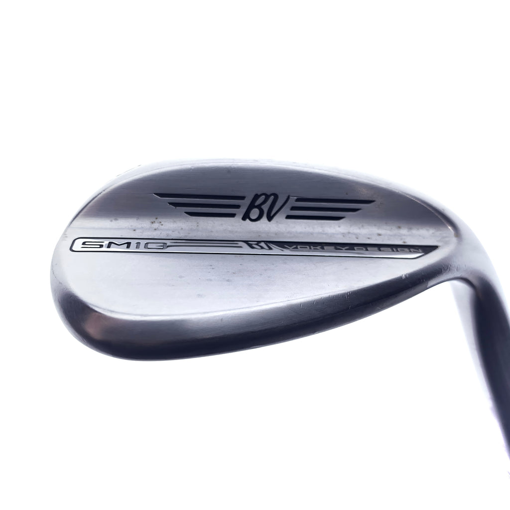 Used Titleist Vokey SM10 Tour Chrome Lob Wedge / 60.0 Degrees / Stiff Flex