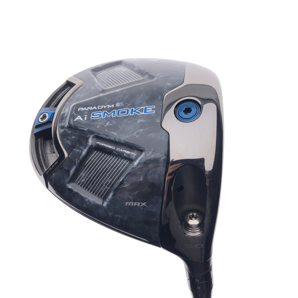 Used Callaway Paradym Ai Smoke MAX Driver / 9.0 Degrees / Stiff Flex