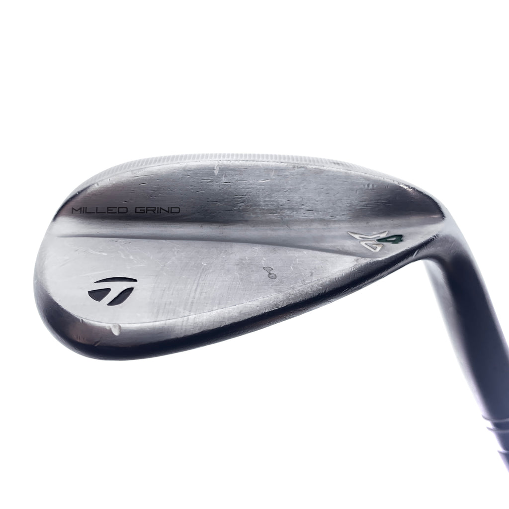 Used TaylorMade Milled Grind 4 Lob Wedge / 60.0 Degrees / Wedge Flex