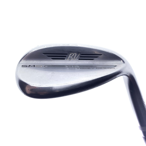 Used Titleist SM9 Tour Chrome Lob Wedge / 60.0 Degrees / Wedge Flex
