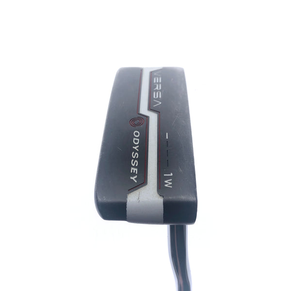 Used Odyssey Versa #1 Wide Black Putter / 34.0 Inches