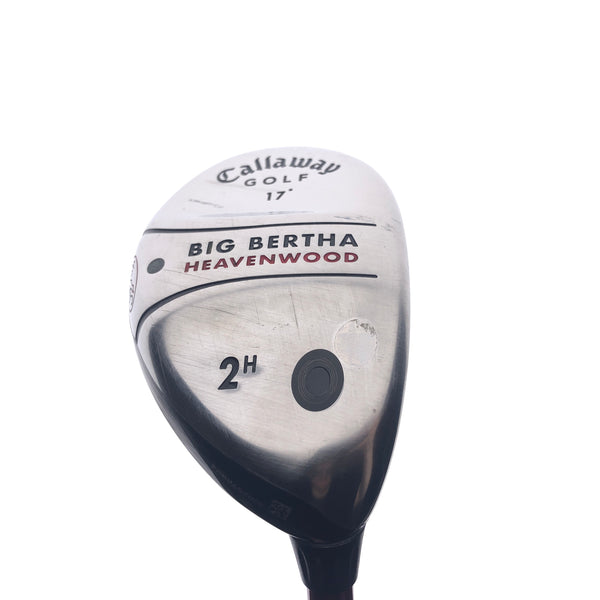 Used Callaway Big Bertha Heavenwood 2 Hybrid / 17 Degrees / Firm Flex