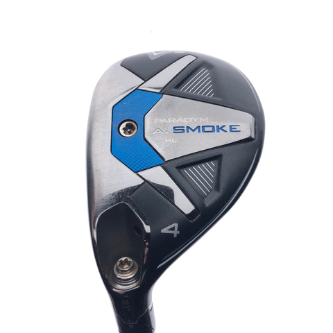 Used Callaway Paradym Ai Smoke HL 4 Hybrid / 21 Degrees / Lite Flex / Left-Hand