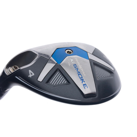 Used Callaway Paradym Ai Smoke HL 4 Hybrid / 21 Degrees / Lite Flex / Left-Hand