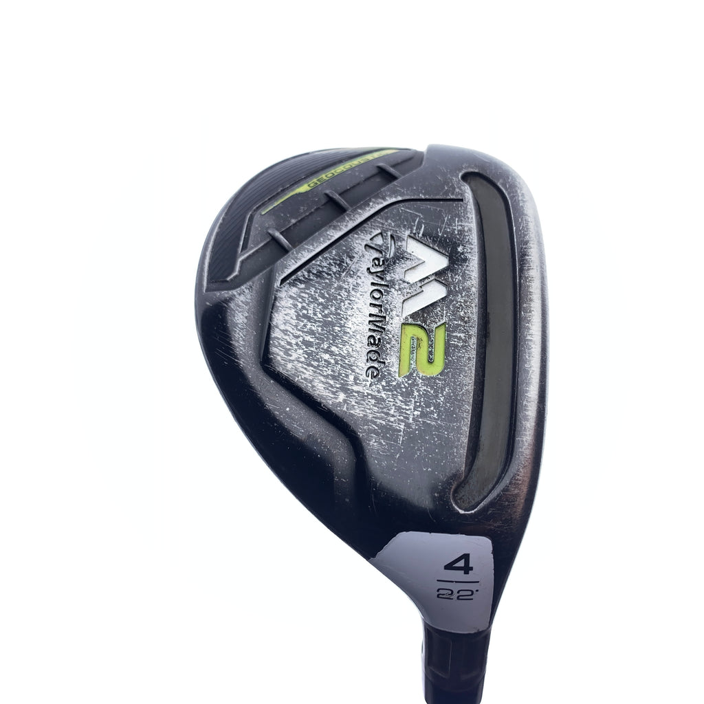 Used TaylorMade M2 2017 4 Hybrid / 22.0 Degrees / Regular Flex