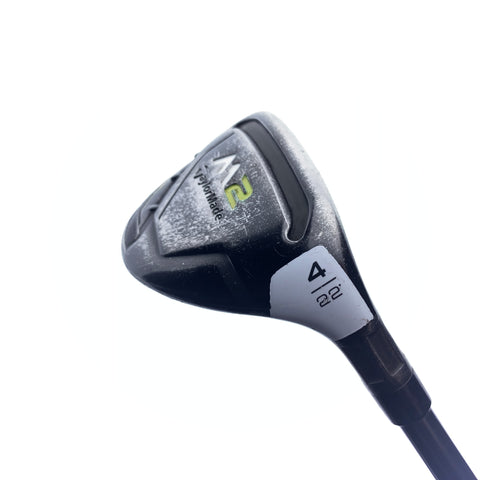 Used TaylorMade M2 2017 4 Hybrid / 22.0 Degrees / Regular Flex