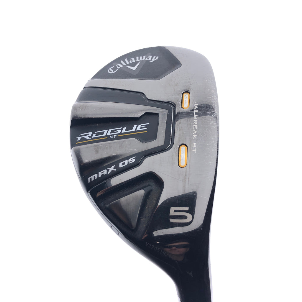 Used Callaway Rogue ST MAX OS 5 Hybrid / 24 Degrees / Stiff Flex