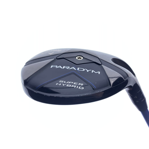 Used Callaway Paradym Super Hybrid 3 Hybrid / 21.0 Deg / Reg / GX Blue 100H M3