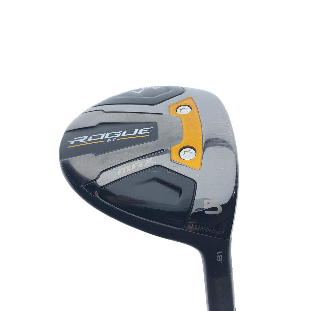 Used Callaway Rogue ST MAX 5 Fairway Wood / 18.0 Degrees / Regular Flex