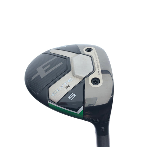 Used Callaway Elyte X 5 Fairway Wood / 18.0 Degrees / Soft Regular Flex