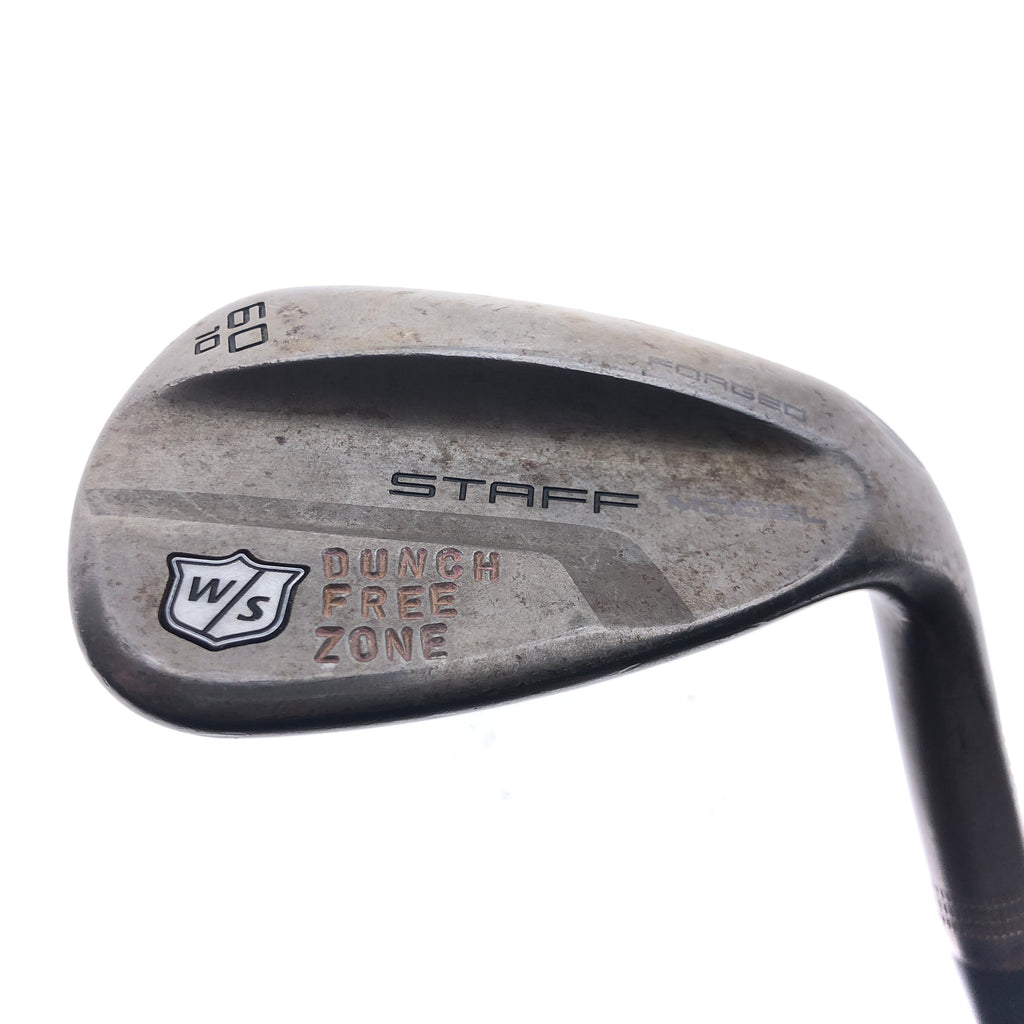 Used Wilson Staff Model Lob Wedge / 60.0 Degrees / Stiff Flex