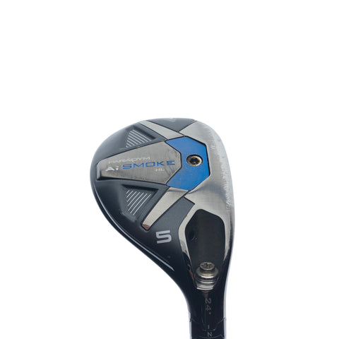 Used Callaway Paradym Ai Smoke HL 5 Hybrid/24.0 Deg/Reg Flex/A Series 65H