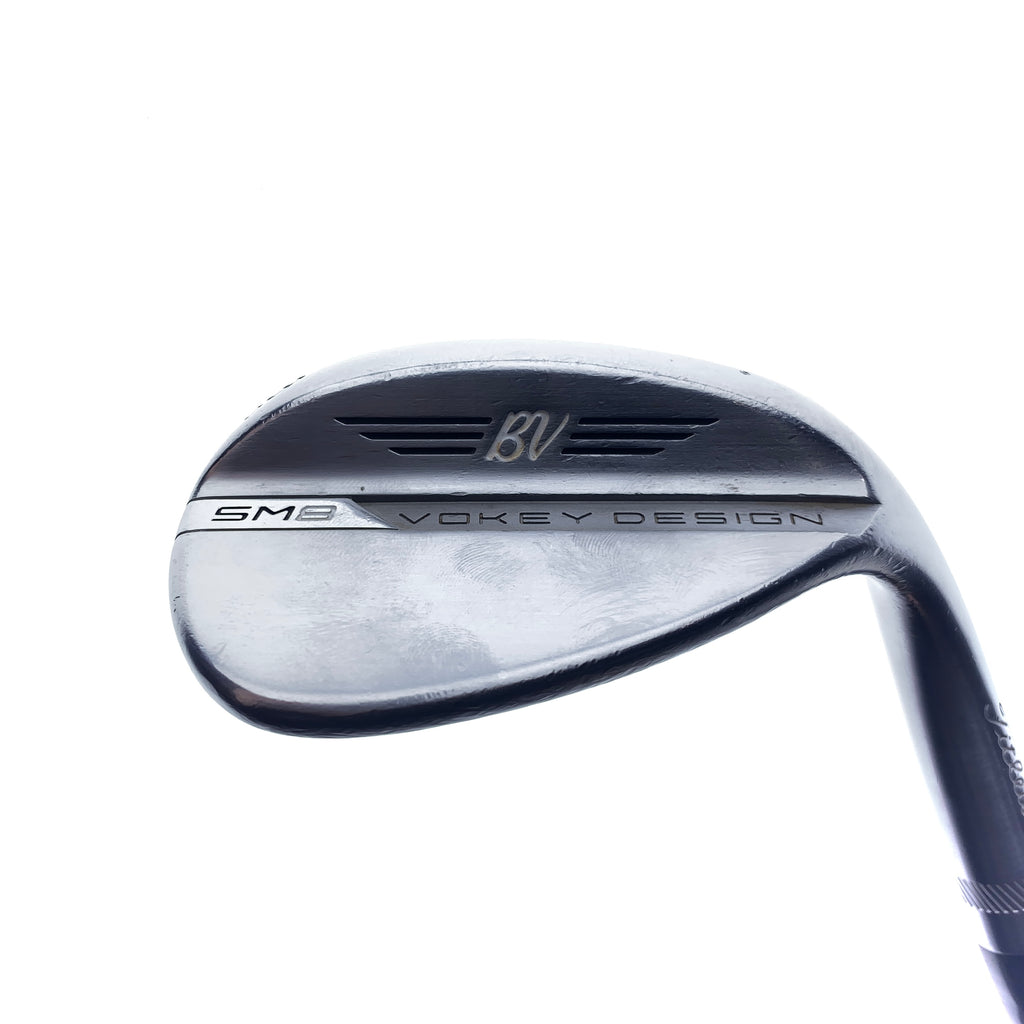 Used Titleist Vokey SM8 Tour Chrome Lob Wedge / 58.0 Degrees / Regular Flex