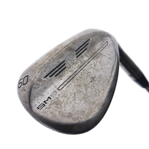 Used TOUR ISSUE Titleist SM9 RAW Lob Wedge / 60.0 Degrees / X-Stiff Flex