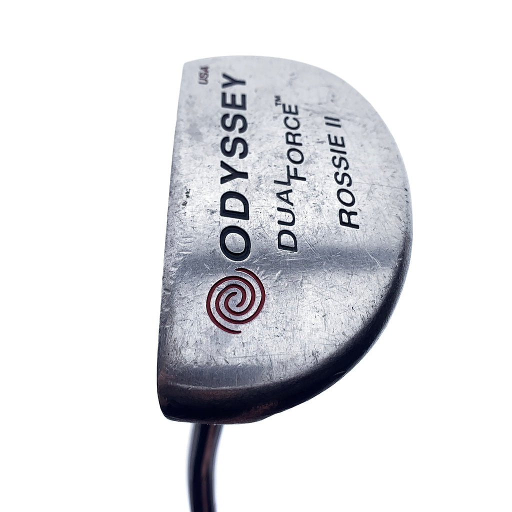 Used Odyssey Dual Force Rossie 2 Putter / 35.0 Inches / Left-Handed