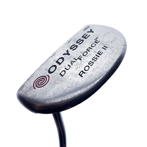 Used Odyssey Dual Force Rossie 2 Putter / 35.0 Inches / Left-Handed
