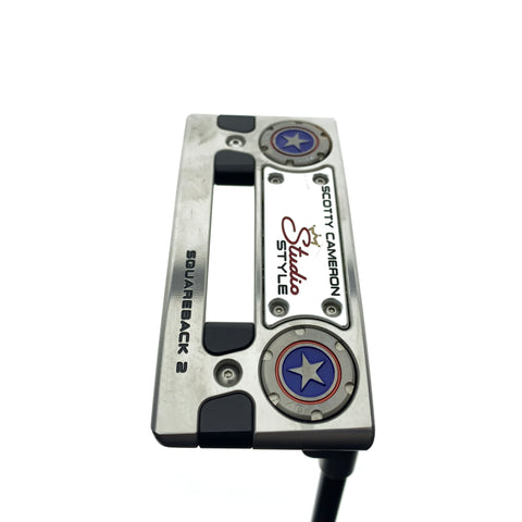 Used Scotty Cameron Studio Style Squareback 2 2025 Putter / 39.0 Inches
