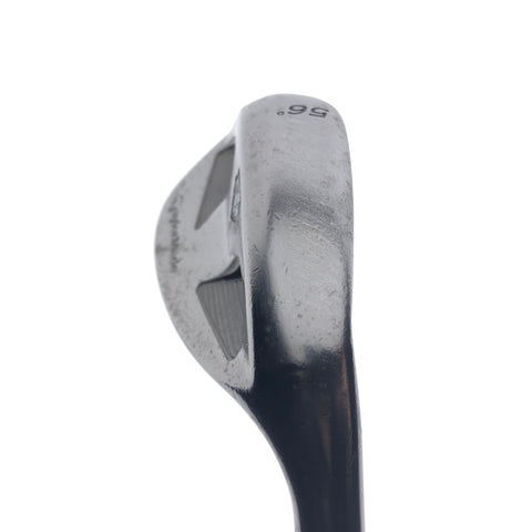 Used TaylorMade Rac TP Z Groove Black Sand Wedge / 56.0 Degrees / Wedge Flex