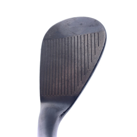 Used TaylorMade Milled Grind 3 Black Lob Wedge / 58.0 Degrees / Stiff Flex