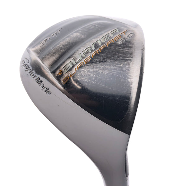 Used TaylorMade Burner Superfast 2.0 3 Hybrid / 18 Degrees / Stiff Flex