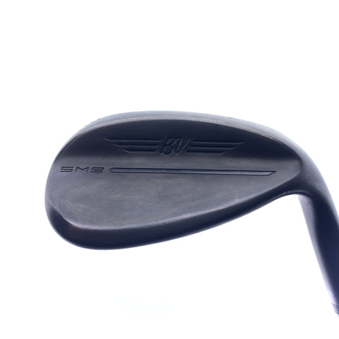 Used Titleist SM9 Jet Black Lob Wedge / 58.0 Degrees / Wedge Flex
