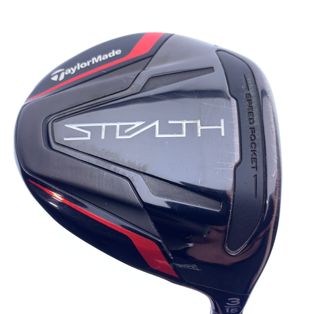Used TaylorMade Stealth 3 Fairway Wood / 15.0 Degrees / Regular Flex